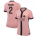 Maillot de foot Paris Saint-Germain Achraf Hakimi #2 Troisième vêtements Femmes 2024-25 Manches Courtes